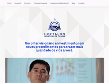 Tablet Screenshot of hoftalon.com.br